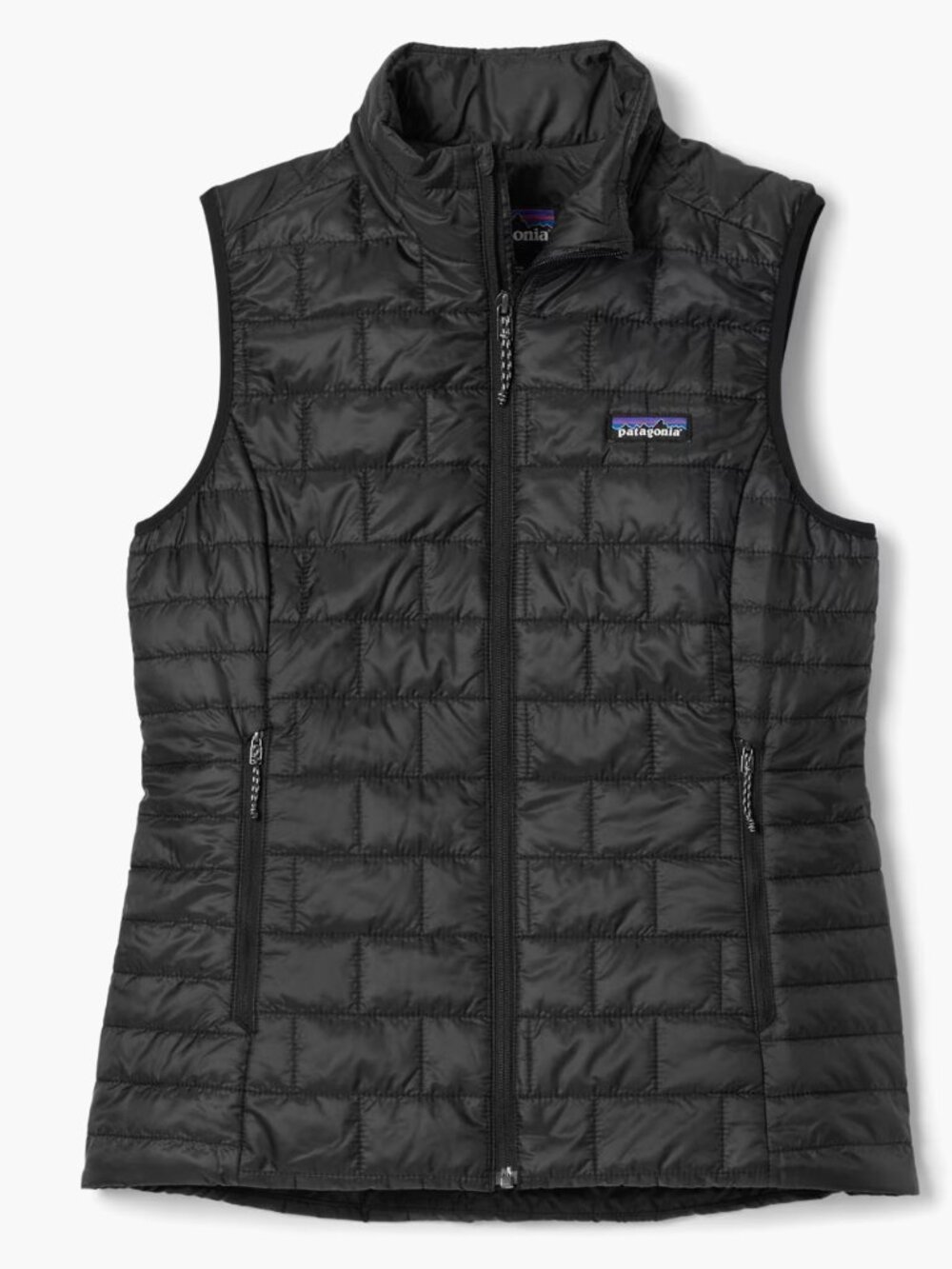 Patagonia Women's Nano Puff Insulated Vest, Black size Small